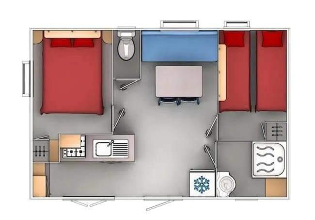 Mobilhome La Marine Le Grau-du-Roi Dış mekan fotoğraf